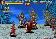 une photo d'Ã©cran de Gaia Crusaders sur Arcade